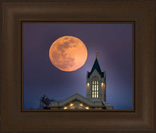 Load image into Gallery viewer, Fort Collins Night Flight Open Edition Print / 14 X 11 Frame C 16 3/4 19 Art