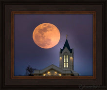 Load image into Gallery viewer, Fort Collins Night Flight Open Edition Print / 14 X 11 Frame N 15 3/4 18 Art