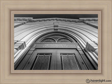 Load image into Gallery viewer, Fort Collins When In Thy Name We Speak Open Edition Canvas / 24 X 16 Frame I 23 3/4 31 Art