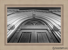 Load image into Gallery viewer, Fort Collins When In Thy Name We Speak Open Edition Canvas / 30 X 20 Frame I 27 3/4 37 Art
