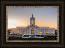 Load image into Gallery viewer, Fort Collins White Gold Open Edition Canvas / 24 X 16 Frame W 23 31 Art