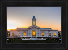 Load image into Gallery viewer, Fort Collins White Gold Open Edition Canvas / 36 X 24 Frame A 32 3/4 44 Art