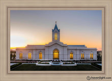 Load image into Gallery viewer, Fort Collins White Gold Open Edition Canvas / 36 X 24 Frame I 31 3/4 43 Art