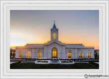 Load image into Gallery viewer, Fort Collins White Gold Open Edition Canvas / 36 X 24 Frame V 31 3/4 43 Art