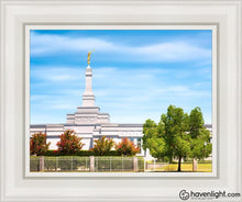 Load image into Gallery viewer, Fresno Day Panorama Open Edition Canvas / 11 X 14 White Frame Art