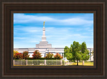 Load image into Gallery viewer, Fresno Day Panorama Open Edition Canvas / 12 X 18 Brown Frame Art