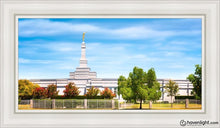 Load image into Gallery viewer, Fresno Day Panorama Open Edition Canvas / 15 X 30 White Frame Art