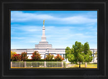 Load image into Gallery viewer, Fresno Day Panorama Open Edition Canvas / 24 X 36 Black Frame Art