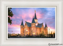 Load image into Gallery viewer, From The Ashes Rekindling Flame Of Faith - Provo City Center Open Edition Canvas / 12 X 18 White