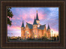 Load image into Gallery viewer, From The Ashes Rekindling Flame Of Faith - Provo City Center Open Edition Canvas / 14 X 21 Brown