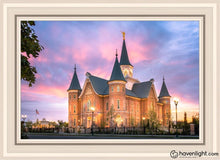 Load image into Gallery viewer, From The Ashes Rekindling Flame Of Faith - Provo City Center Open Edition Canvas / 20 X 30 White