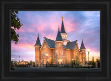 Load image into Gallery viewer, From The Ashes Rekindling Flame Of Faith - Provo City Center Open Edition Canvas / 24 X 36 Black