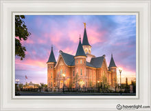 Load image into Gallery viewer, From The Ashes Rekindling Flame Of Faith - Provo City Center Open Edition Canvas / 24 X 36 White