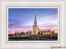 Load image into Gallery viewer, Gila Valley Sunset Open Edition Canvas / 12 X 18 White Frame Art