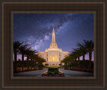 Load image into Gallery viewer, Gilbert Celestial Open Edition Canvas / 11 X 14 Brown Frame Art