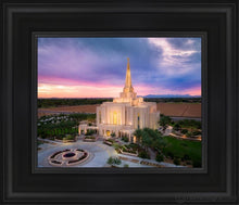 Load image into Gallery viewer, Gilbert Desert Sky Lights Of Hope Open Edition Canvas / 8 X 10 Black Frame Art