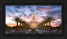 Load image into Gallery viewer, Gilbert Garden Oasis Open Edition Canvas / 15 X 30 Black Frame Art