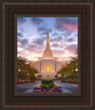 Load image into Gallery viewer, Gilbert Garden Oasis Open Edition Canvas / 8 X 10 Brown Frame Art
