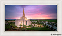 Load image into Gallery viewer, Gilbert Pink Sunrise Open Edition Canvas / 15 X 30 White Frame Art