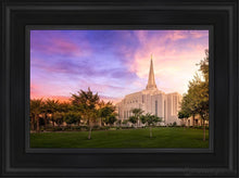 Load image into Gallery viewer, Gilbert Sunset Panorama Open Edition Canvas / 12 X 18 Black Frame Art