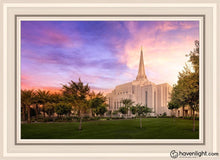 Load image into Gallery viewer, Gilbert Sunset Panorama Open Edition Canvas / 20 X 30 White Frame Art