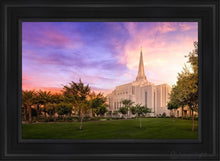 Load image into Gallery viewer, Gilbert Sunset Panorama Open Edition Canvas / 24 X 36 Black Frame Art
