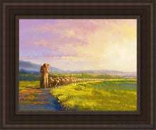 Load image into Gallery viewer, Going Home Open Edition Canvas / 11 X 14 Brown Frame Art