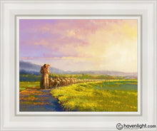 Load image into Gallery viewer, Going Home Open Edition Canvas / 11 X 14 White Frame Art