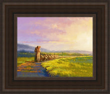 Load image into Gallery viewer, Going Home Open Edition Canvas / 8 X 10 Brown Frame Art