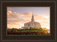 Load image into Gallery viewer, Golden Payson Panorama Open Edition Canvas / 12 X 18 Brown Frame Art