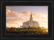Load image into Gallery viewer, Golden Payson Panorama Open Edition Canvas / 14 X 21 Black Frame Art