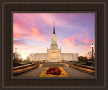 Load image into Gallery viewer, Hartford Connecticut House Of Hope Open Edition Canvas / 11 X 14 Brown Frame Art