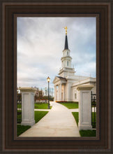 Load image into Gallery viewer, Hartford Pathway Open Edition Canvas / 14 X 21 Brown Frame Art