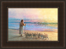 Load image into Gallery viewer, His Fold Open Edition Canvas / 12 X 18 Brown Frame Art