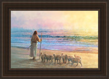 Load image into Gallery viewer, His Fold Open Edition Canvas / 24 X 36 Brown Frame Art