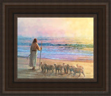 Load image into Gallery viewer, His Fold Open Edition Canvas / 8 X 10 Brown Frame Art