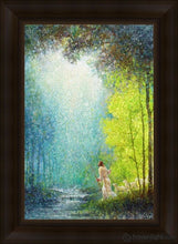 Load image into Gallery viewer, His Guiding Light Open Edition Canvas / 16 X 24 Frame C 29 3/4 21 Art
