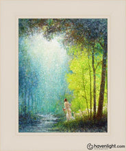 Load image into Gallery viewer, His Guiding Light Open Edition Print / 11 X 14 Frame L 18 1/4 15 Art