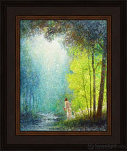 Load image into Gallery viewer, His Guiding Light Open Edition Print / 11 X 14 Frame N 18 3/4 15 Art