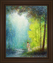 Load image into Gallery viewer, His Guiding Light Open Edition Print / 16 X 20 Frame S 24 1/4 Art