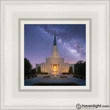 Load image into Gallery viewer, Houston Celestial Open Edition Canvas / 6 X White Frame Art