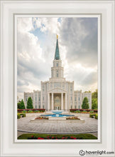 Load image into Gallery viewer, Houston Day Open Edition Canvas / 14 X 21 White Frame Art
