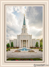 Load image into Gallery viewer, Houston Day Open Edition Canvas / 20 X 30 White Frame Art