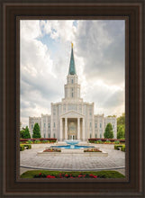 Load image into Gallery viewer, Houston Day Open Edition Canvas / 24 X 36 Brown Frame Art