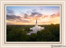 Load image into Gallery viewer, Houston From On High Open Edition Canvas / 20 X 30 White Frame Art