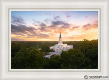 Load image into Gallery viewer, Houston From On High Open Edition Canvas / 24 X 36 White Frame Art