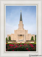 Load image into Gallery viewer, Houston Pastel Morning Open Edition Canvas / 24 X 36 White Frame Art