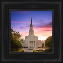 Load image into Gallery viewer, Houston Walk In The Light Open Edition Canvas / 12 X Black Frame Art
