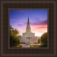 Load image into Gallery viewer, Houston Walk In The Light Open Edition Canvas / 12 X Brown Frame Art