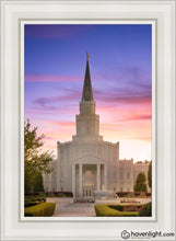 Load image into Gallery viewer, Houston Walk In The Light Open Edition Canvas / 24 X 36 White Frame Art